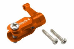 Rakonheli Dreiblattkopf Blatthalter orange aus CNC Alu für Blade Nano CP S / Nano S2 / Nano S3