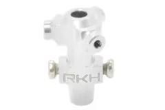 Rakonheli Dreiblattkopf Zentralstück silber aus CNC Aluminium für Blade Nano CPX, Nano CPS, Nano S2 und Nano S3