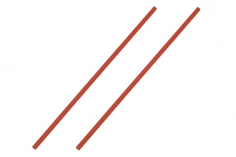 Antennenrohr 15cm 2 Stück in rot