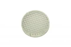 Reflektorabdeckung geriffelt und leicht milchig für 12mm Reflektor