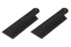 HeliTec der Blattschmied Scale Heckrotorblätter 2Blatt in schwarz 115mm