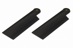 HeliTec der Blattschmied Scale Heckrotorblätter 2Blatt in schwarz 90mm
