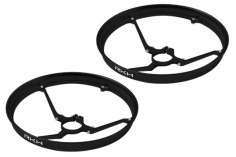 Rakonheli 7mm Motor Rahmen Propellerschützer in schwarz für Blade Inductrix