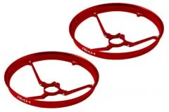 Rakonheli 7mm Motor Rahmen Propellerschützer in rot für Blade Inductrix