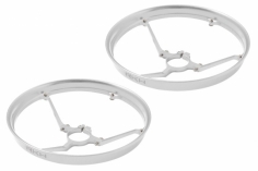 Rakonheli 7mm Motor Rahmen Propellerschützer in silber für Blade Inductrix