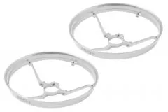 Rakonheli 7mm Motor Rahmen Propellerschützer in silber für Blade Inductrix