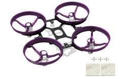 Rakonheli Tuning Rahmen aus carbon in violet für Blade Inductrix FPV