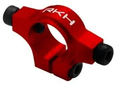 Rakonheli Heckstrebenhalter Aluminium in rot für Blade 250CFX