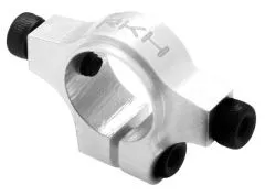 Rakonheli Heckstrebenhalter Aluminium in silber für Blade 250CFX