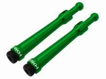 Rakonheli Kabinehaubenhalter Aluminium in grün für Blade 250CFX
