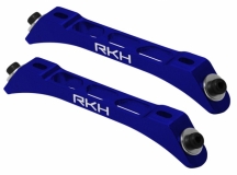 Rakonheli Ersatzlandegestellhalterung aus CNC Aluminium blau für Blade 250CFX