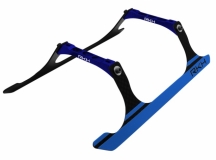 Rakonheli Landegestell Carbon in blau für Blade 250CFX
