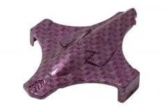 Rakonheli Haube in Carbon Optik violett für Blade Inductrix