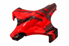 Rakonheli Haube in roter camouflage Optik für Blade Inductrix