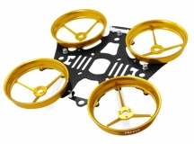 Rakonheli Tuning Rahmen aus carbon in gelb für Blade Inductrix 200