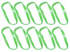 Rakonheli Akkubefestigungsbänder in grün für Tuningrahmen V2 für Blade NQX2