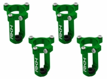 Rakonheli 7mm Motorhalter und Landegestell grün für Tuningrahmen für NQX2