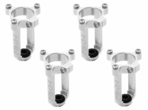 Rakonheli 7mm Motorhalter und Landegestell silber für Tuningrahmen für Blade