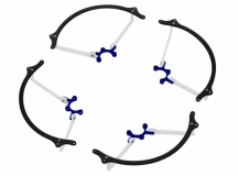 Rakonheli Propellerschützer in blau für den Tuningrahmen V2 für Blade Nano QX2