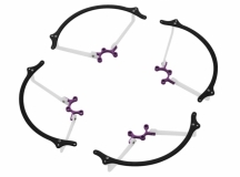 Rakonheli Propellerschützer in violet für den Tuningrahmen V2 für Blade Nano QX2