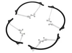 Rakonheli Propellerschützer in silber für Tuningrahmen V2 für Blade Nano QX2