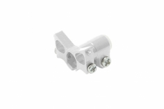 Rakonheli Heckrohrhalterung in silber für Blade Nano CPS, Nano S2 und Nano S3