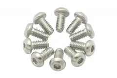 Linsenkopfschrauben Sechskant M2x3 10Stück