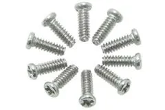 Rundkopf (Pan-Head) Schraube mit Phillips Kreuzschlitz metrisch M1x3mm