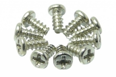 Rundkopf (Pan-Head) Schrauben selbstschneidend M1,4x3mm 10Stück
