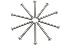 Linsenkopfschrauben Sechskant M3x30mm 10Stück