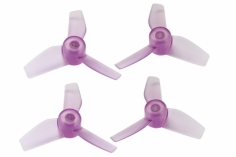 Rakonheli Propellerset 3 Blatt in transparentem violett 4 Stück für Blade Induct