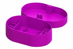 Lynx Transportbox in violett für Blade Inductrix FPV, Spider 65, Tiny Whoop