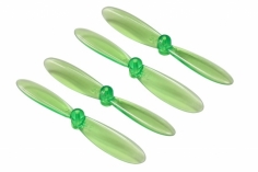 Rakonheli Propeller-Set 55mm für 1mm Welle in transparentem grün 2xcw und 2xccw