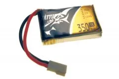 Tattu 350mAh 3,7V 30C 1S1P LiPo Akku Pack mit Molex Buchse