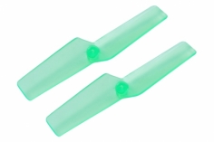 Rakonheli Heckrotorblätter in transparentem grün für den Blade Nano CP X / Nano CP S / Nano S2 / Nano S3 / mCP S / mCP X / msR S