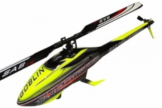 SAB Goblin 700 Black Thunder gelb/schwarz carbon Edition