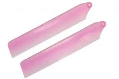 Rakonheli Hauptrotorblätter transparent pink 89mm für Blade Nano CPX, Nano CPS, Nano S2 und Nano S3