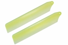 Rakonheli Hauptrotorblätter transparent gelb 89mm für Blade Nano CP X / Nano CP S / Nano S2 / Nano S3