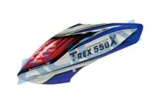 Align Kabinenhaube weiß,blau,rot lackiert für T-REX 550X und 550L