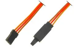 Servoverlängerung mit Sicherungsclip (selbstsichernd) 20cm