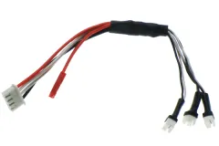 3er Ladekabel SERIELL für MCPX 1S LIPO Akkus