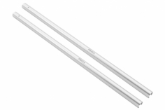 Rakonheli Heckrohr aus Aluminium in silber für Blade 130S