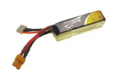 Tattu 450mAh 11,1V 75C 3S1P LiPo Akku LONG SIZE mit XT30