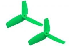 Rakonheli 3Blatt Heckpropeller 65mm in grün für Blade 130S und 150S 2Stück