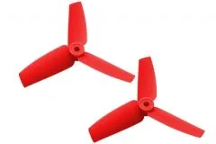 Rakonheli 3 Blatt Heckpropeller 65mm in rot für Blade 130 S, 150 S 2 Stück