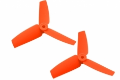 Rakonheli 3 Blatt Heckpropeller 65mm in orange für Blade 130 S, 150 S 2 Stück