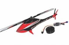 SAB Goblin 280 Mini Comet in schwarz rot Combo mit Motor und Regler