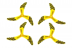 BeeRotor FPV Racer Propeller Satz in Racing gelb je 2x cw und ccw