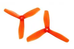BeeRotor FPV Racer Propeller Paar in rot transparent mit Glitter 1xCW und 1xCCW