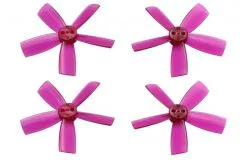 Rakonheli Propellerset 5Blatt 2035 in transparentem violet 4Stück für Blade Torrent 110 FPV